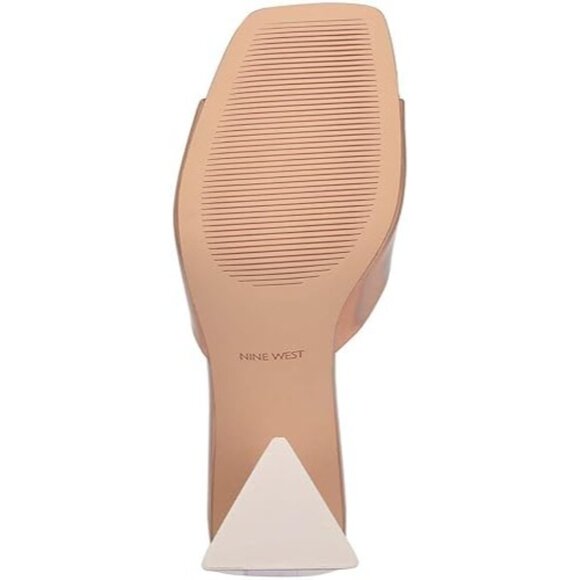 Nine West Yougo Heeled Slide Sandals - Picture 2 of 2